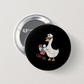 Badge Rond 5 Cm Cuff Em Goose Nurse Funny Silly Goose Meme Er Nurs (Devant & derrière)
