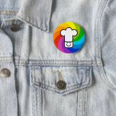 Badge Rond 5 Cm Cuisine colorée (En situation)