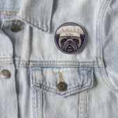 Badge Rond 5 Cm Cuisinier Carlin (En situation)