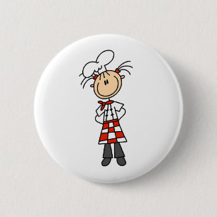 Badge Rond 5 Cm Cuisinière