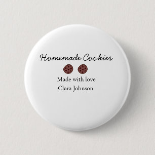 Badge Rond 5 Cm Cuisiniers maison ajoutez votre texte nom personna