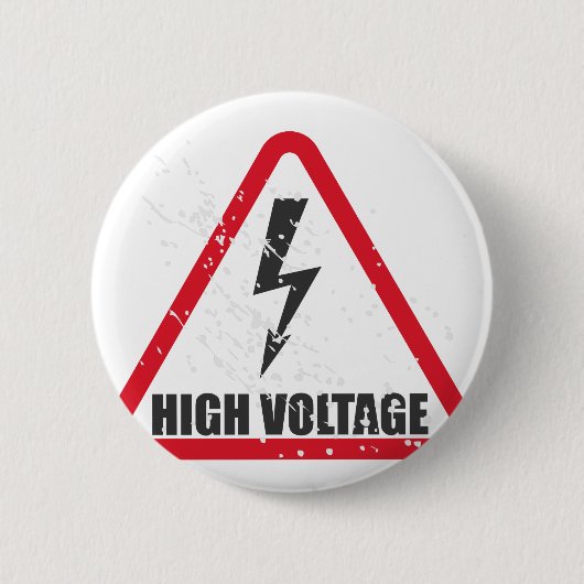 Badge Rond 5 Cm Culture de sécurité (Devant)
