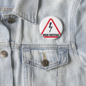 Badge Rond 5 Cm Culture de sécurité (En situation)