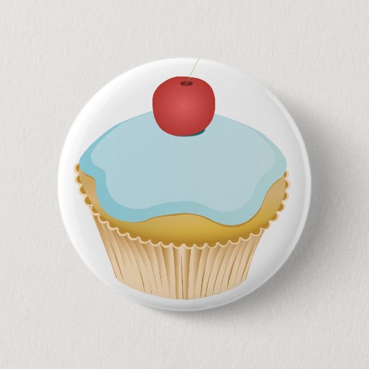 Badge Rond 5 Cm Cupcake (Devant)