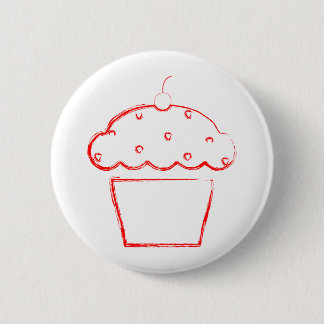 Badge Rond 5 Cm cupcake