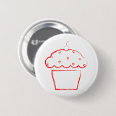 Badge Rond 5 Cm cupcake (Devant & derrière)