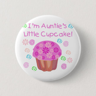 Badge Rond 5 Cm Cupcake de tante
