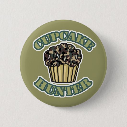 Badge Rond 5 Cm Cupcake Hunter (Devant)