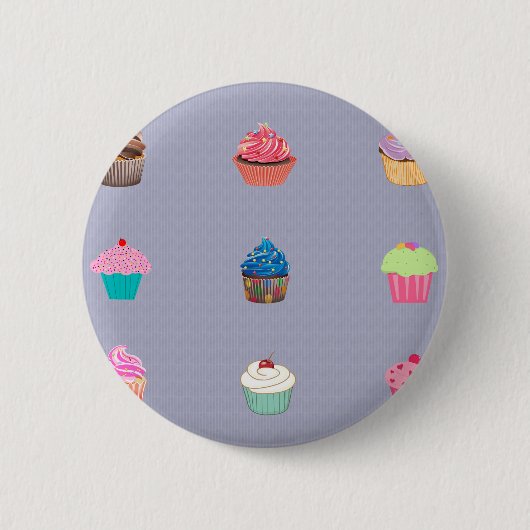 Badge Rond 5 Cm Cupcakes (Devant)