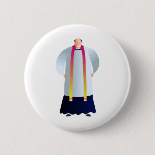 Badge Rond 5 Cm Curé