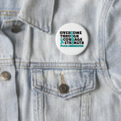 BADGE ROND 5 CM CURE...PCOS (En situation)
