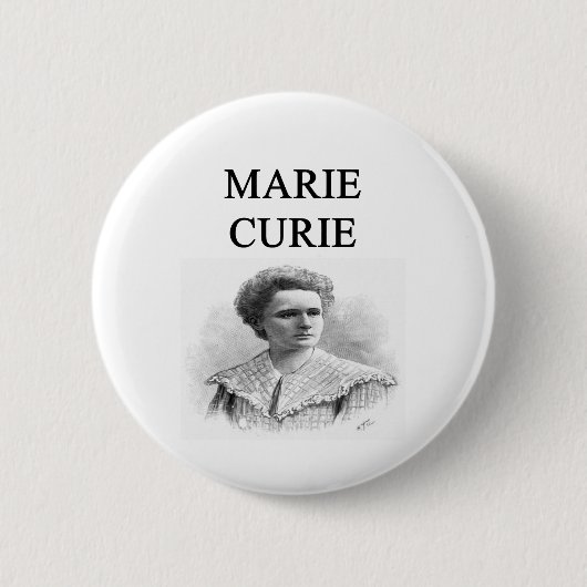 Badge Rond 5 Cm curie de marie de Madame (Devant)