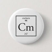 Badge Rond 5 Cm Curium (Devant)