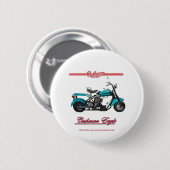 Badge Rond 5 Cm Cushman Eagle (Devant & derrière)