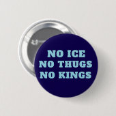 Badge Rond 5 Cm Custom Anti ICE Protest Yard Signs (Devant & derrière)