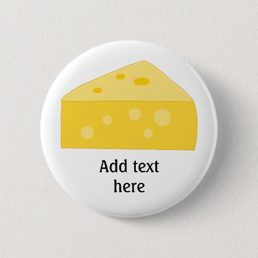 Badge Rond 5 Cm Customiser ce graphique Big Cheese (Devant)