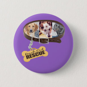 Badge Rond 5 Cm Customisez la couleur d'arrière - plan ! Bouton d
