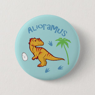 Badge Rond 5 Cm Cute Alioramus