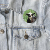Badge Rond 5 Cm Cute Calf (En situation)