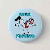 Badge Rond 5 Cm Cute Cheval Rétro - Fascisme Buck (Devant)