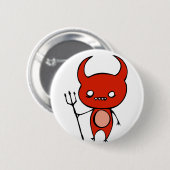 Badge Rond 5 Cm Cute Demon (Devant & derrière)