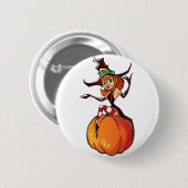 Badge Rond 5 Cm Cute Halloween (Devant & derrière)