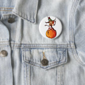 Badge Rond 5 Cm Cute Halloween (En situation)