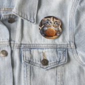 Badge Rond 5 Cm Cute Kittens (En situation)