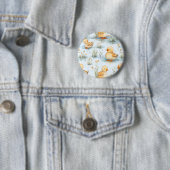 Badge Rond 5 Cm Cute Little Motif (En situation)