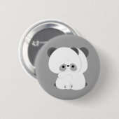 Badge Rond 5 Cm Cute Panda Couple (Devant & derrière)