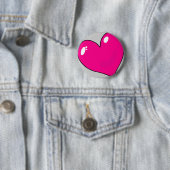 Badge Rond 5 Cm Cute Valentines (En situation)