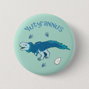 Badge Rond 5 Cm Cute Yutyrannus