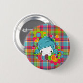 Badge Rond 5 Cm Cutie (Devant & derrière)