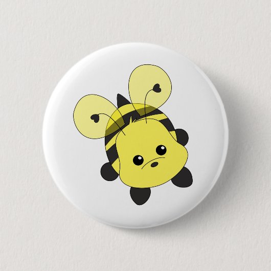 Badge Rond 5 Cm Cutie Bee (Devant)
