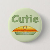 Badge Rond 5 Cm Cutie Pie (Devant)