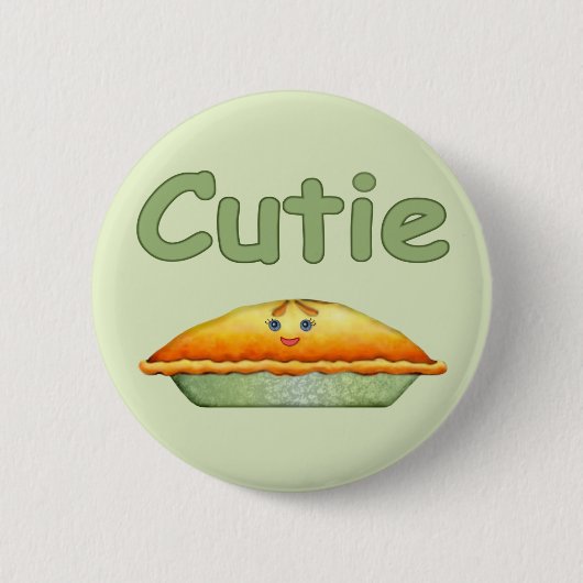 Badge Rond 5 Cm Cutie Pie (Devant)