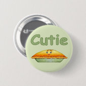 Badge Rond 5 Cm Cutie Pie (Devant & derrière)