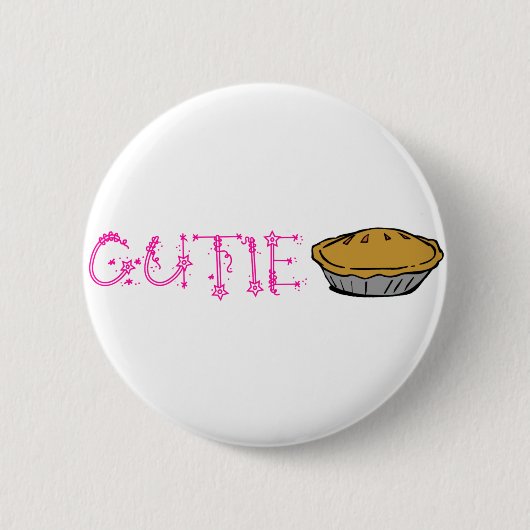 Badge Rond 5 Cm Cutie Pie (Devant)