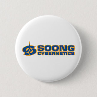 Badge Rond 5 Cm Cybernétique de Soong - Noonien Soong