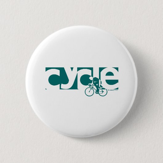 Badge Rond 5 Cm Cycle (Devant)