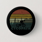 Badge Rond 5 Cm cyclisme hors route à vélo (Devant)