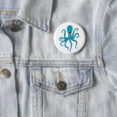 Badge Rond 5 Cm Cycloptopus (En situation)