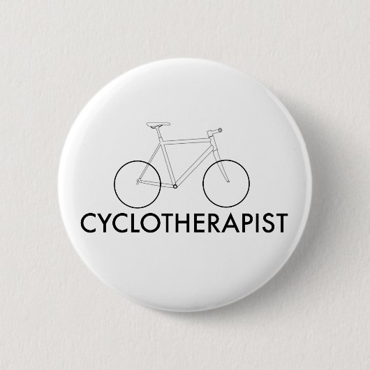Badge Rond 5 Cm Cyclotherapist (Devant)