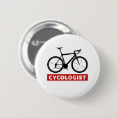 Badge Rond 5 Cm cycologist (Devant & derrière)