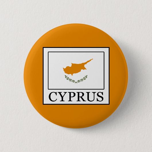 Badge Rond 5 Cm Cyprus (Devant)