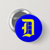 BADGE ROND 5 CM D - ANCIEN ANGLAIS (Devant & derrière)