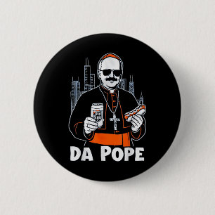 Badge Rond 5 Cm Da Pope De L'Amérique Chicago Pape Leo Xiv Provost