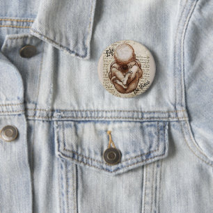 Badge Rond 5 Cm Da Vinci