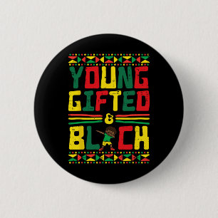 Badge Rond 5 Cm Dab Toddler Bo, le jeune garçon africain doué de l