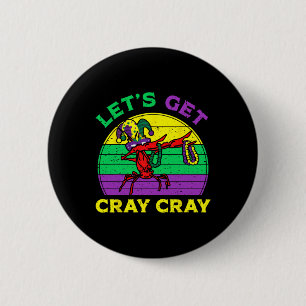 Badge Rond 5 Cm Dabbing Crawfish Costume Enfants Toddler Garçons H